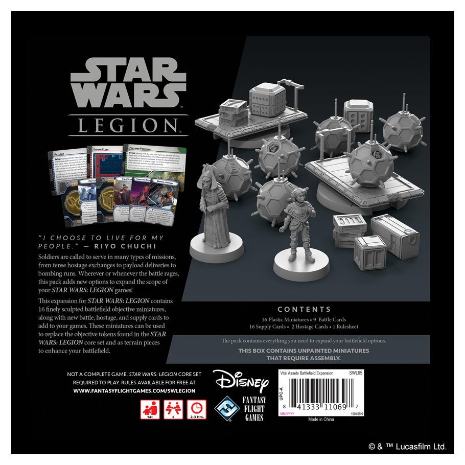 Star Wars : Legion - Vital Assets Battlefield Expansion